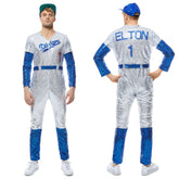 Rocketman Elton John Baseballuniform Cosplay Kostüm